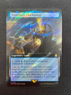 Trenzalore Clocktower (SURGE EXTENDED FOIL) Doctor Who MAGIC/MTG - Image 1
