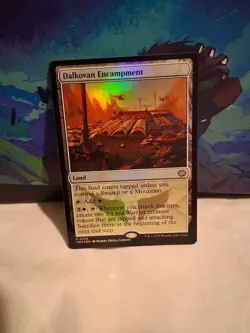 Dalkovan Encampment Foil 0253 Mtg Magic The Gathering Rare TDM NM - Image 1