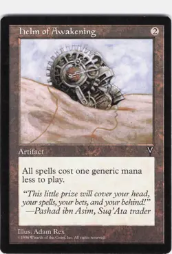 Helm of Awakening #145 Visions Regular Uncommon LP - Image 1