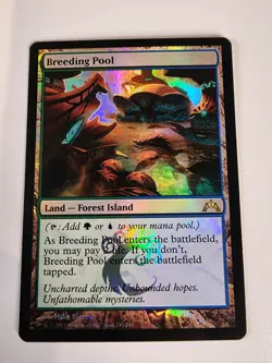 Mtg NM FOIL! Breeding Pool Gatecrash Foil - Image 1