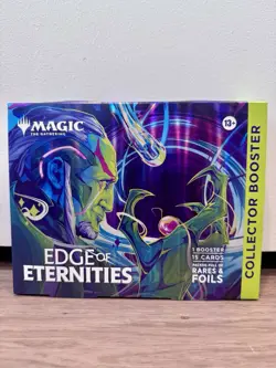 Magic The Gathering Edge Of Eternities Collector Booster Pack New Sealed - Image 1