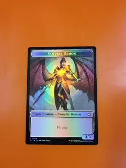 1x Map & Vampire Demon (0015) | FOIL TOKEN | Lost Caverns of Ixalan | MTG Magic - Image 4