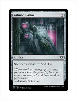 1x Ashnod's Altar, Commander Masters, Magic the Gathering, MTG NM - Image 1