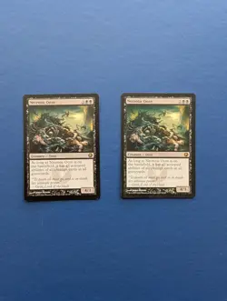 MTG Necrotic Ooze X2: Scars of Mirrodin #72 – EX+ - Image 1