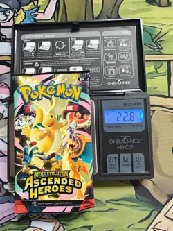 🎊HEAVY! 22.80g 🌟🌟🌟Pokemon TCG Ascended Heroes🌟🌟Booster Pack (SEALED)🍀 - Image 1