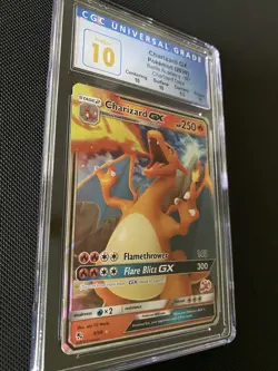 Pokemon Charizard GX Ultra Rare Holo Hidden Fates 9/68 English - Image 3