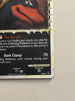 Pokemon Houndoom Prime 82/90 - HGSS Undaunted English MP - Image 4