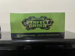 Pokemon TCG Perfect Order Pokemon Center ETB Brand New Factory Sealed - Image 3