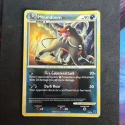 Pokemon Houndoom 5/90 Undaunted Holo Rare Reverse Holo LEAGUE NM - Image 1