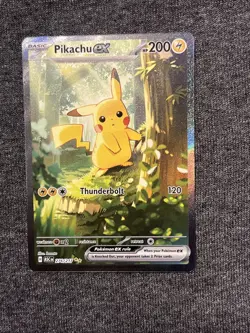 Pokemon Pikachu ex Special Illustration Rare Holo 276/217 200 HP Electric Card - Image 1