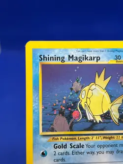 VTG Pokemon Neo Revelation Shining Magikarp 66/64 Secret Rare HP/LIGHT CREASES - Image 2