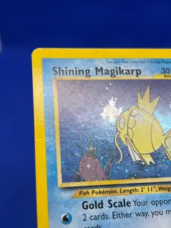 VTG Pokemon Neo Revelation Shining Magikarp 66/64 Secret Rare HP/LIGHT CREASES - Image 3