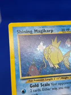 VTG Pokemon Neo Revelation Shining Magikarp 66/64 Secret Rare HP/LIGHT CREASES - Image 4