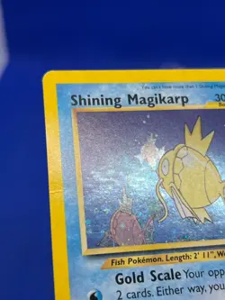 VTG Pokemon Neo Revelation Shining Magikarp 66/64 Secret Rare HP/LIGHT CREASES - Image 5