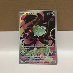 Pokemon TCG Bulbasaur 133/132 Mega Evolutions Illustration Rare - Image 2