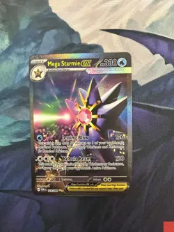 Pokemon Perfect Order Mega Starmie Ex 118/088 Special Illustration Rare Full Art - Image 1