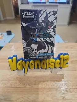 Pokemon TCG Black Bolt Booster Bundle - Factory Sealed (6 Packs) - Image 1