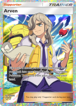 Paldean Wonders "Arven" 2 Star Pokemon Pocket - Pokemon TCG Pocket "Read Desc" - Image 1