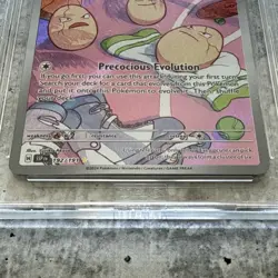 Pokemon Exeggcute Illustration Rare Holo SV08 192/191 TAG 6.5 TCG - Image 3