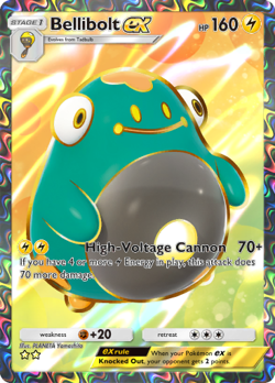 Paldean Wonders "Bellibolt" 2 Star Pokemon Pocket Pokemon TCG Pocket "Read Desc" - Image 2