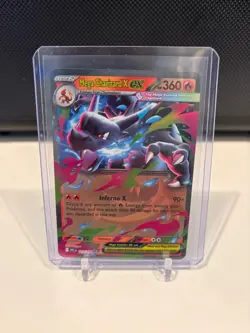 Mega Charizard X ex - 013/094 - Pokemon Phantasmal Flames Double Rare NM - Image 1