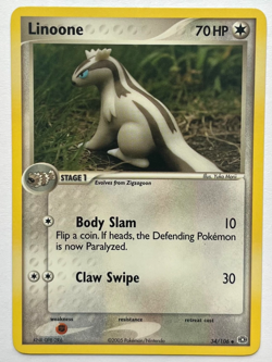 Pokemon TCG Linoone EX Emerald 34/106 uncommon 2005 Morii - Image 1
