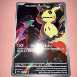 Team Rocket’s Mimikyu 238/217 - Illustration Rare - Ascended Heroes Pokemon TCG - Image 1
