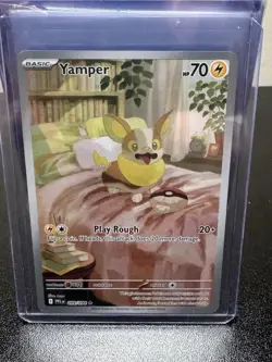 Pokemon TCG Holo Ultra Rare 099/094 Full Art Yamper Nm - Image 1