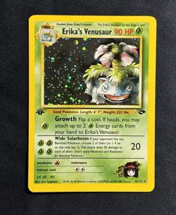 Pokemon Erika's Venusaur, Ivysaur, N’ Bulbasaur 1st Edition - Plant Power 🪴 🧨 - Image 2
