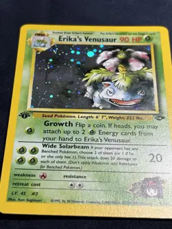 Pokemon Erika's Venusaur, Ivysaur, N’ Bulbasaur 1st Edition - Plant Power 🪴 🧨 - Image 4