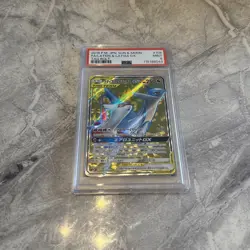 PSA 9 Latios & Latias GX FULL ART Japanese S&M Tag Bolt 104/095 Pokemon - Image 1