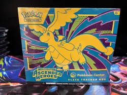 Ascended Hero’s Pokemon Center Elite Trainer Box Factory Sealed - Image 1