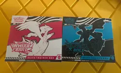 Pokemon Black Bolt & White Flare ETB Elite Trainer Box Factory Sealed - Image 1