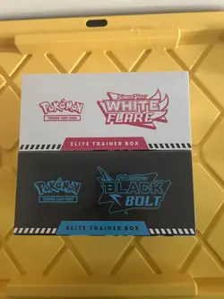 Pokemon Black Bolt & White Flare ETB Elite Trainer Box Factory Sealed - Image 3