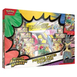 Pokemon Ascended Heroes Premium Poster Collection Lucario Presale - Image 1