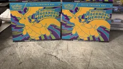 Pokemon TCG Mega Evolution Ascended Heroes Elite Trainer Box Dragonite 2x 2024 - Image 1
