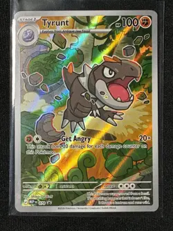 Pokemon TCG Tyrunt 070 Illustration Rare Black Star Promo Perfect Order - Image 1