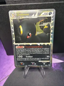 Pokemon TCG Umbreon Prime Undaunted Holo Rare 86/90 2010 - Image 1