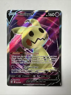 Pokemon TCG - Mimikyu V Sword & Shield - Battle Styles 148/163 NM/M - Image 1
