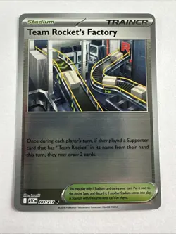 Team Rocket's Factory 203/217 Reverse Holo: Ascended Heroes Pokemon TCG NM - Image 1