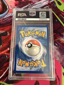 2004 POKEMON SPANISH EX RUBY & SAPPHIRE #13 SWAMPERT-HOLO PSA 8 - Image 2