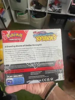 Surging Sparks Booster Box English Pokemon TCG, Factory Sealed - Image 3