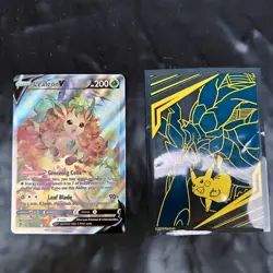 Pokemon TCG Leafeon V 167/203 Evolving Skies Alt Full Art SWSH07 Holo NM ⭐ - Image 1