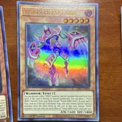 Yu-Gi-Oh! Vision HERO Witch Raider, Faris, Vyon Foil Lot 1st Edition - Image 4