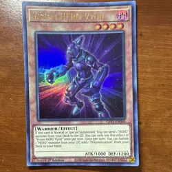 Yu-Gi-Oh! Vision HERO Witch Raider, Faris, Vyon Foil Lot 1st Edition - Image 5