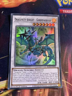 Yu-Gi-Oh! - Dragunity Knight - Gormfaobhar - (BLVO-EN045) - 1st Edition - Image 1
