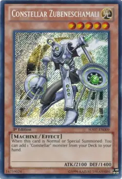 Constellar Zubeneschamali HA07-EN009 / 1ST ED. / SECRET RARE / MINT! / YU-GI-OH - Image 1