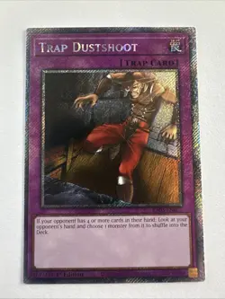 Yu-Gi-Oh! Trap Dustshoot platinum secret - nm - Image 1