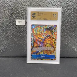 Carte One Piece TCG - SABO OP10-049 TR - French - CCC Grading 10 Gold - Image 1