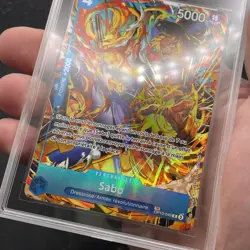 Carte One Piece TCG - SABO OP10-049 TR - French - CCC Grading 10 Gold - Image 5